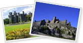 アイルランドの古城ロックオブキャシェルとアシュフォードキャッスル